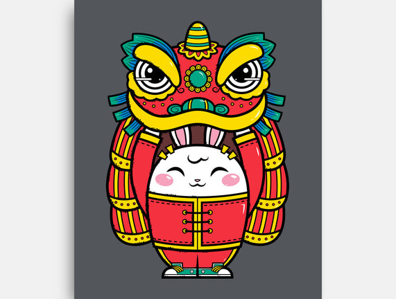 Lion Dance Bunny