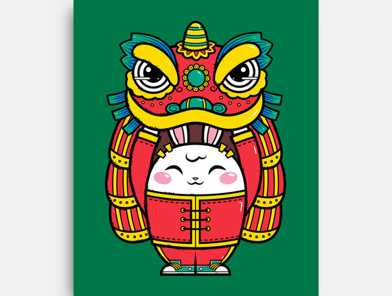 Lion Dance Bunny