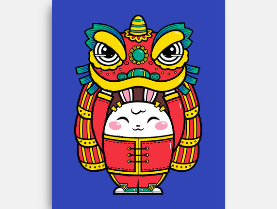 Lion Dance Bunny