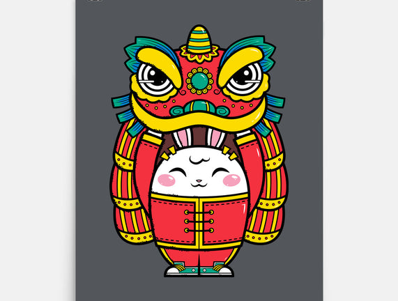 Lion Dance Bunny