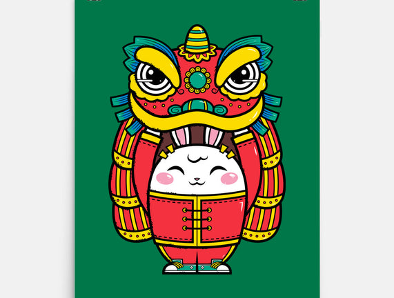 Lion Dance Bunny