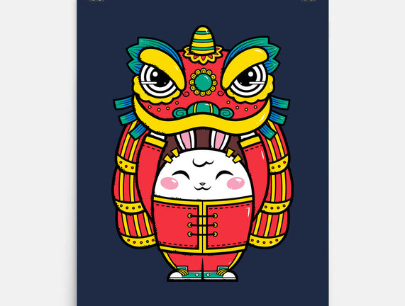 Lion Dance Bunny