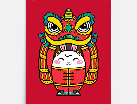 Lion Dance Bunny