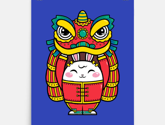 Lion Dance Bunny