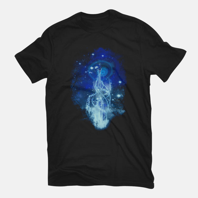 Dancing With Fireflies-mens basic tee-kharmazero