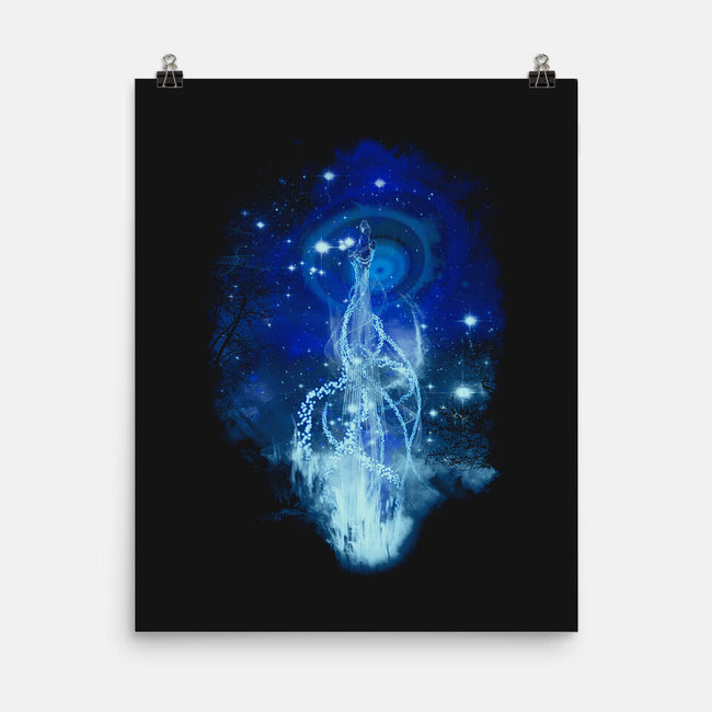 Dancing With Fireflies-none matte poster-kharmazero