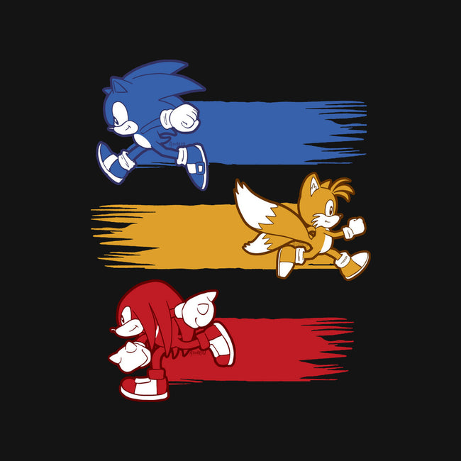 Runners-none stretched canvas-Andriu