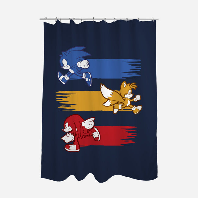 Runners-none polyester shower curtain-Andriu