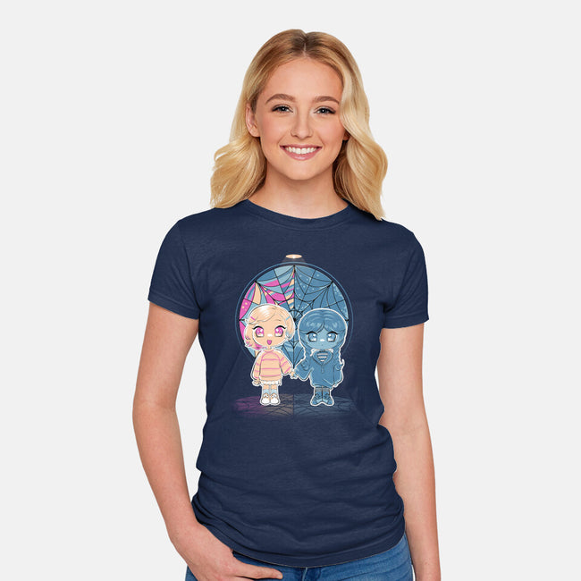 Best Roomie Ever-womens fitted tee-naomori