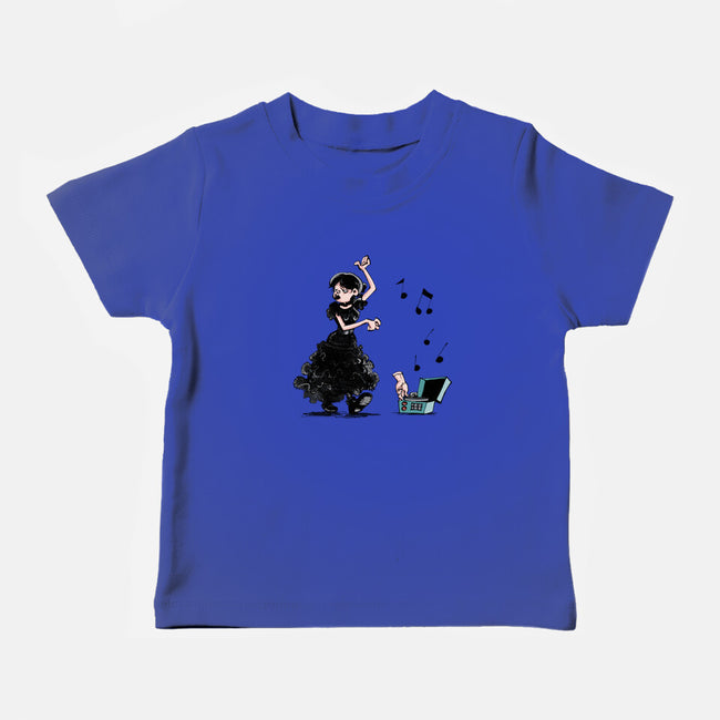 On Wednesday We Dance-baby basic tee-zascanauta