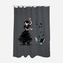 On Wednesday We Dance-none polyester shower curtain-zascanauta