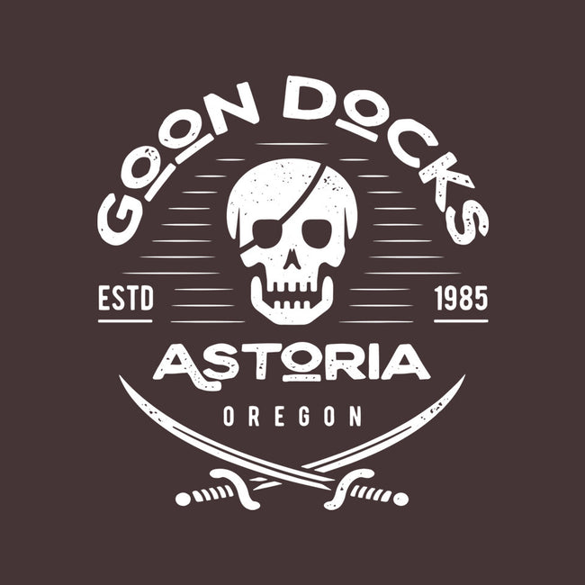 Goon Docks Emblem-none polyester shower curtain-Logozaste