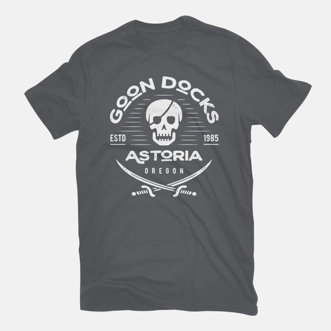 Goon Docks Emblem-mens basic tee-Logozaste