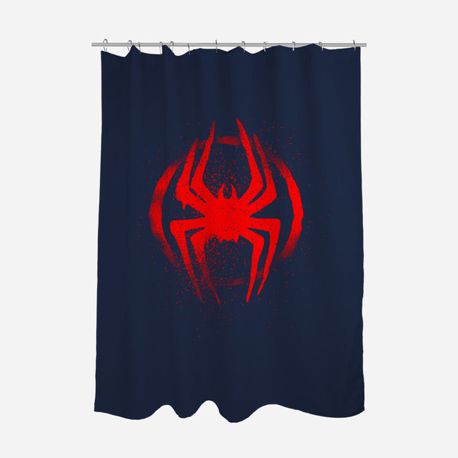 Spiders Journey-none polyester shower curtain-fanfreak1