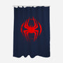 Spiders Journey-none polyester shower curtain-fanfreak1