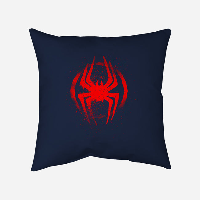 Spiders Journey-none removable cover w insert throw pillow-fanfreak1
