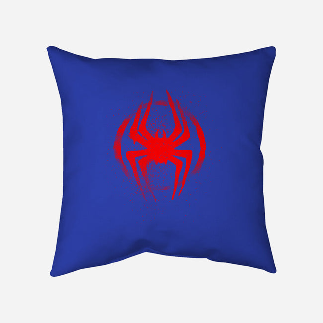 Spiders Journey-none removable cover w insert throw pillow-fanfreak1