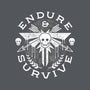 Survive Emblem-none polyester shower curtain-Logozaste