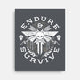 Survive Emblem-none stretched canvas-Logozaste