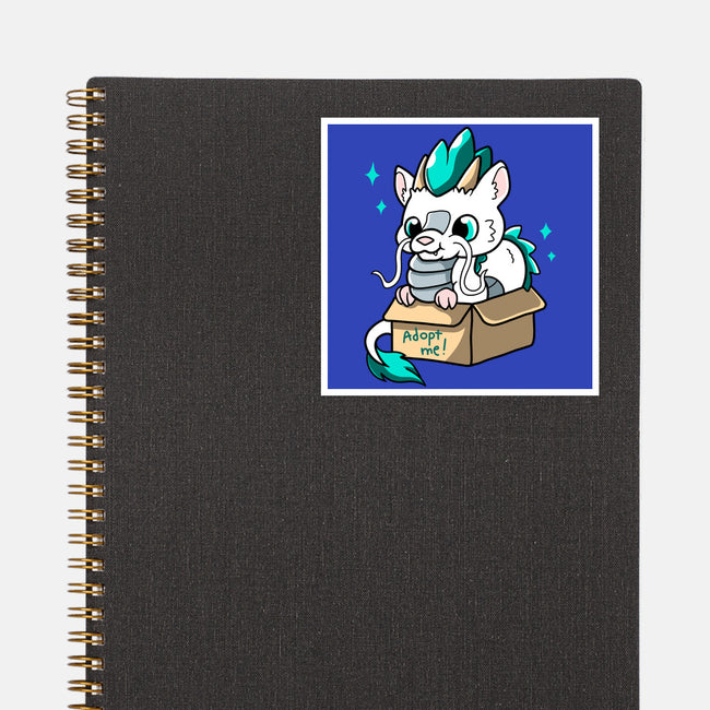 Adopt A Dragon-none glossy sticker-Mushita