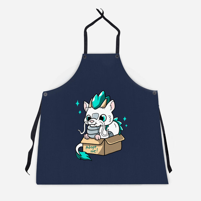 Adopt A Dragon-unisex kitchen apron-Mushita