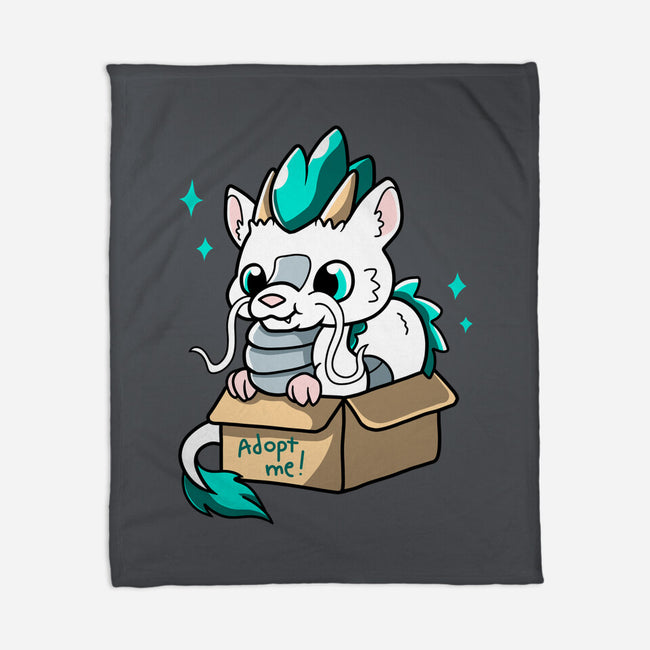 Adopt A Dragon-none fleece blanket-Mushita