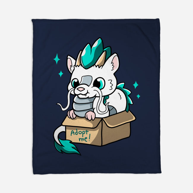 Adopt A Dragon-none fleece blanket-Mushita