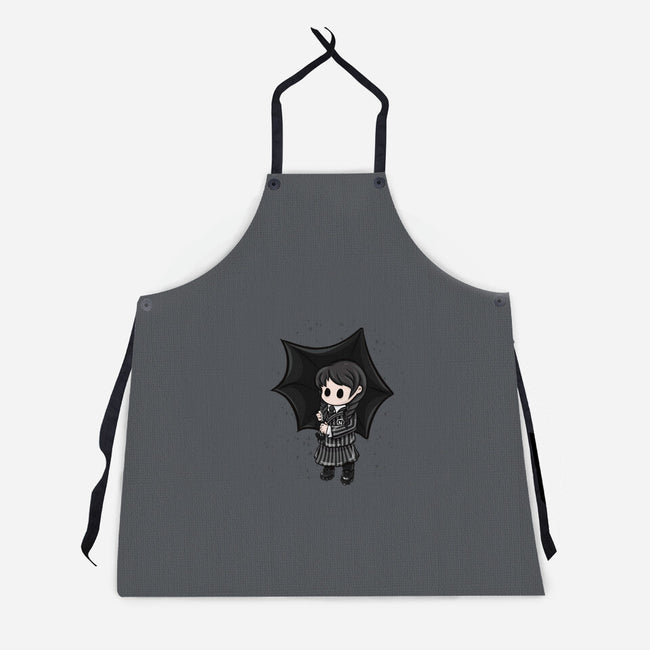 Chibi Full Of Woe-unisex kitchen apron-LoliCorpse