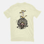 Indy And Hobbes-mens basic tee-zascanauta