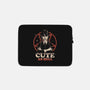 Cute And Dark-none zippered laptop sleeve-retrodivision