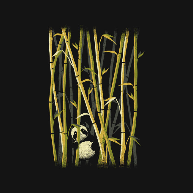 Panda Bamboo Forest-none polyester shower curtain-tobefonseca