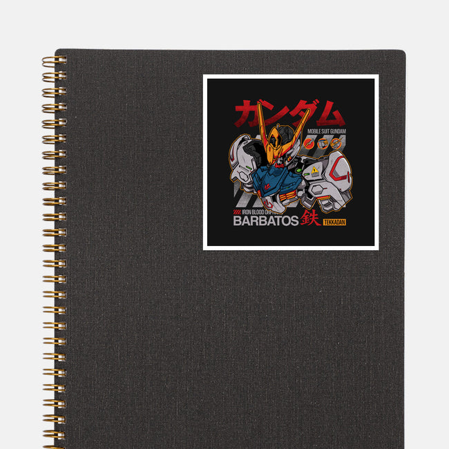Tekkadan Army-none glossy sticker-hirolabs