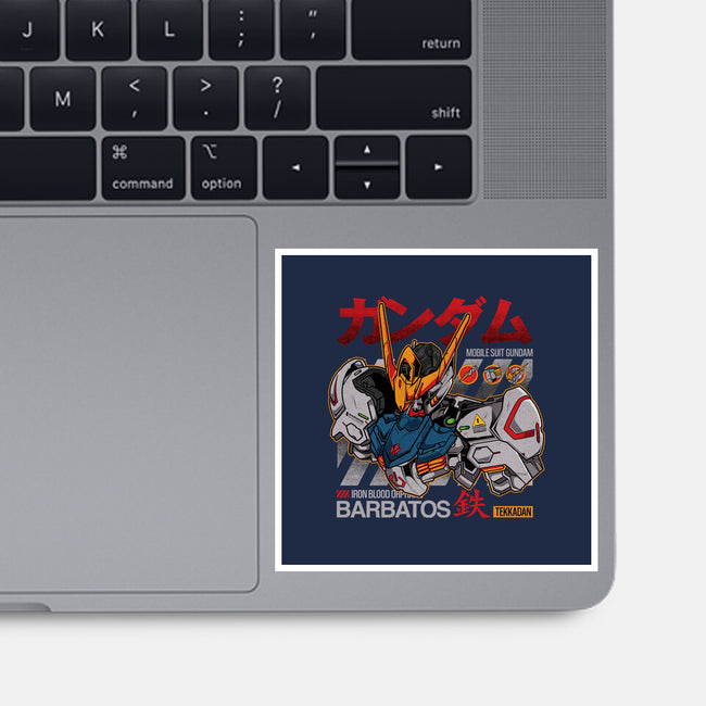 Tekkadan Army-none glossy sticker-hirolabs