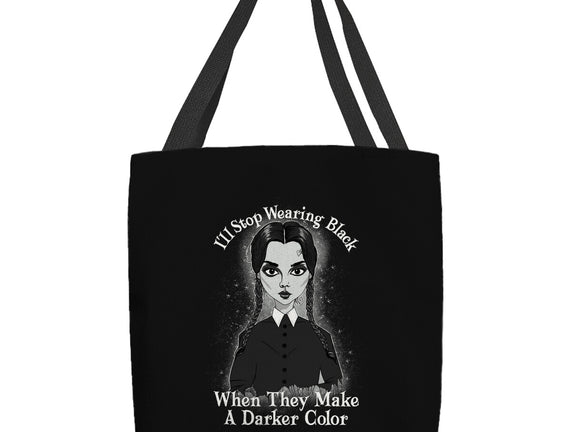 Do You Always Wear Black?