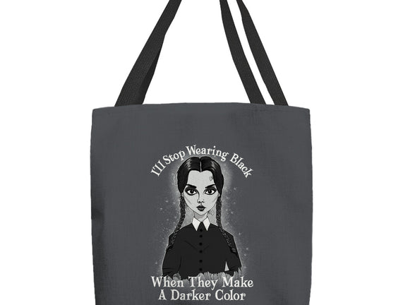 Do You Always Wear Black?