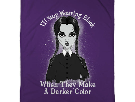 Do You Always Wear Black?