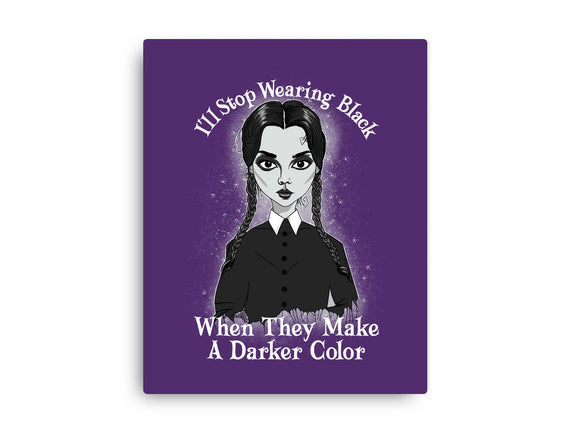 Do You Always Wear Black?