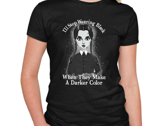 Do You Always Wear Black?