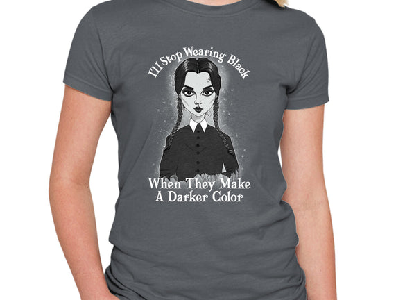Do You Always Wear Black?