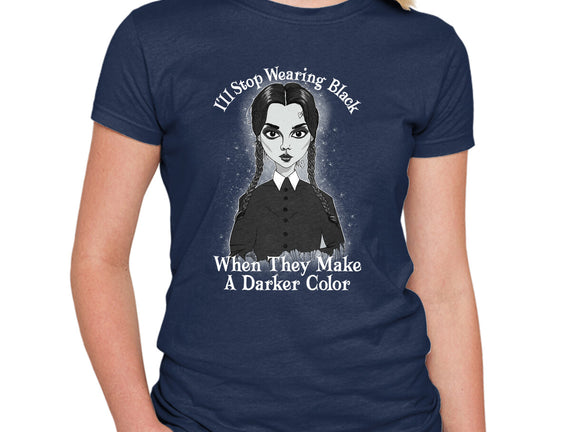 Do You Always Wear Black?