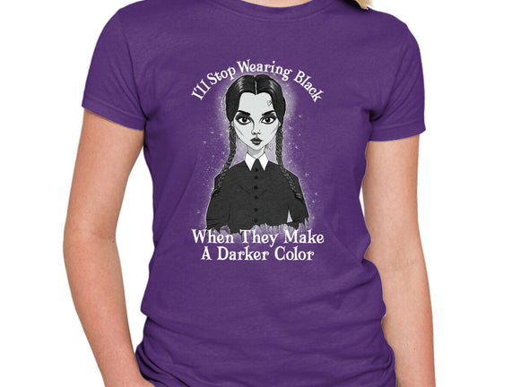 Do You Always Wear Black?