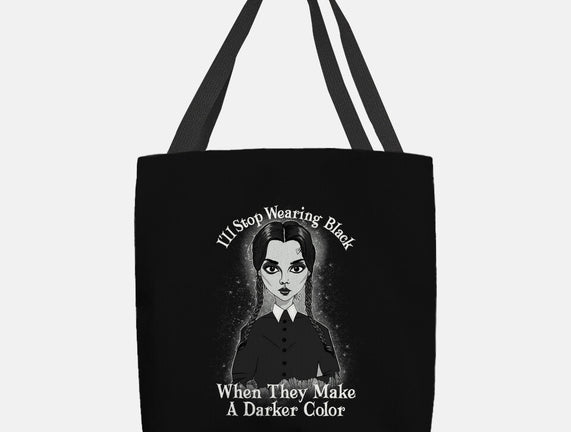Do You Always Wear Black?