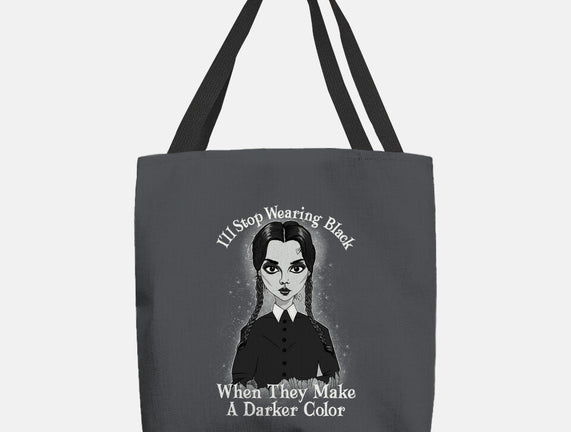 Do You Always Wear Black?