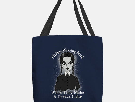 Do You Always Wear Black?