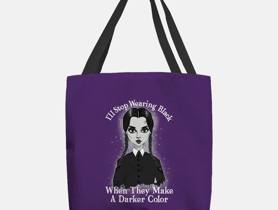 Do You Always Wear Black?