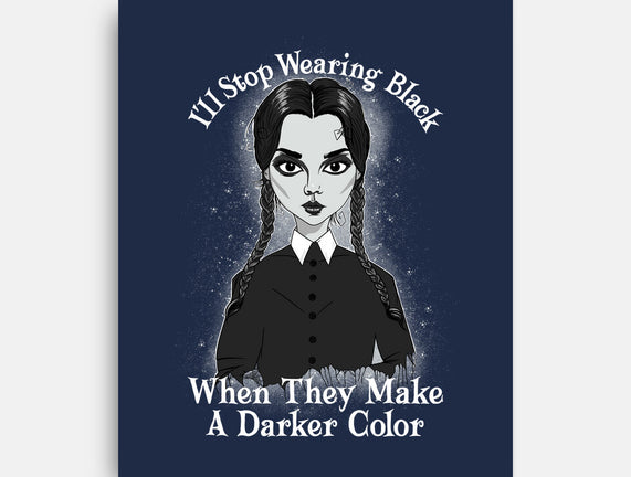 Do You Always Wear Black?