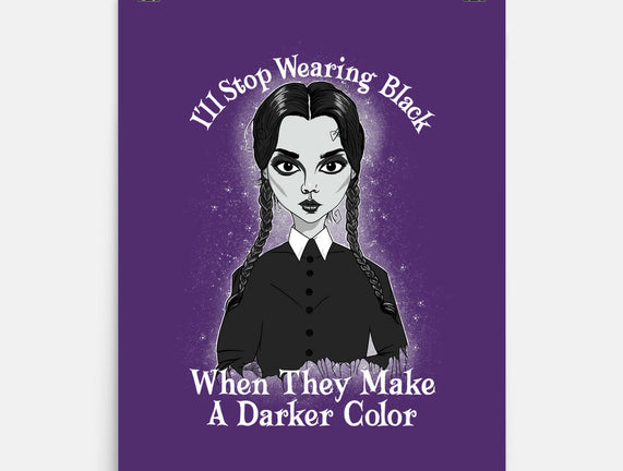 Do You Always Wear Black?
