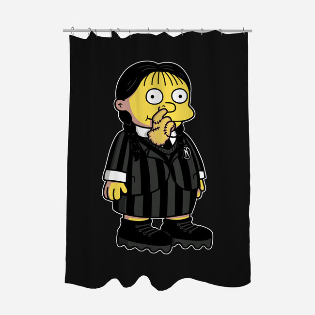 Hands Free-none polyester shower curtain-Raffiti