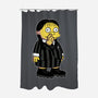 Hands Free-none polyester shower curtain-Raffiti