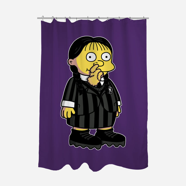 Hands Free-none polyester shower curtain-Raffiti